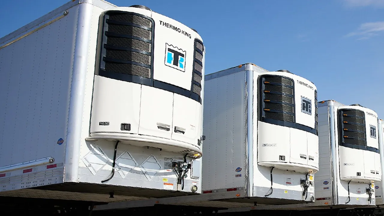 PBJ Express refrigerated trailer